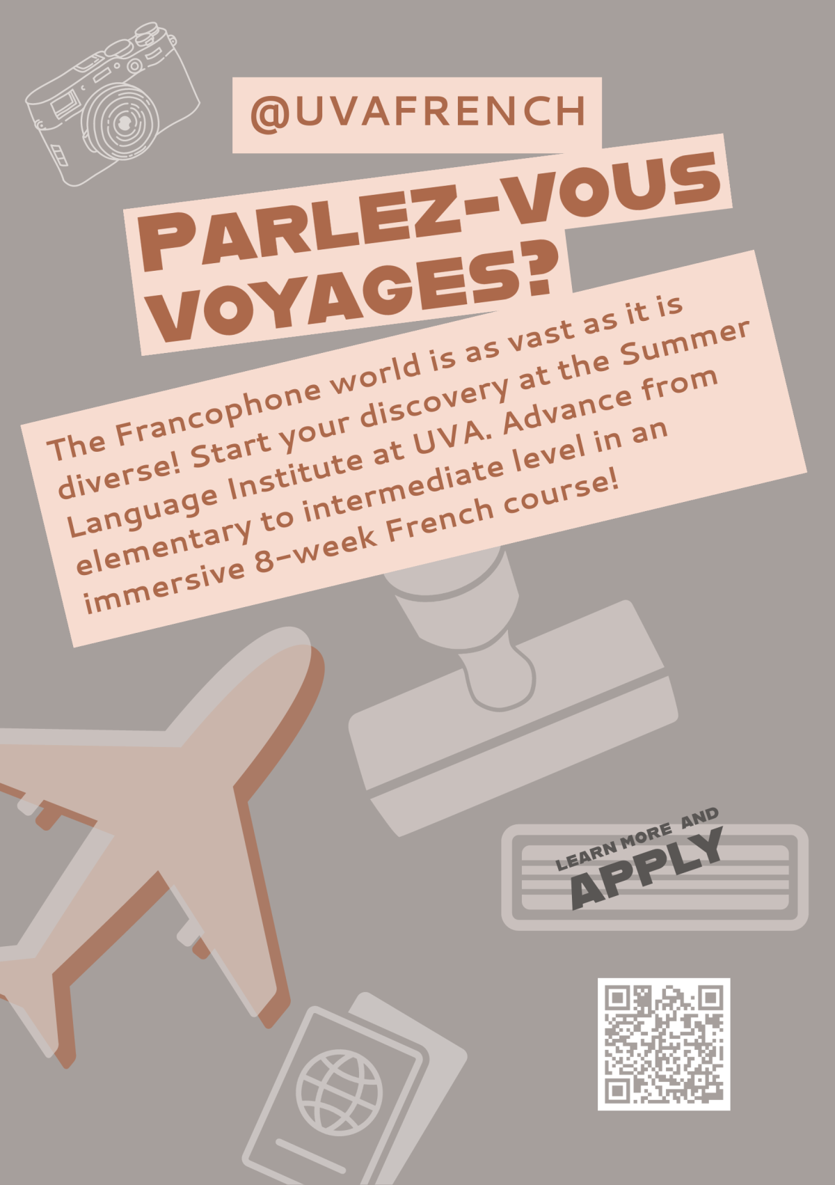 promo flyer for French SLI