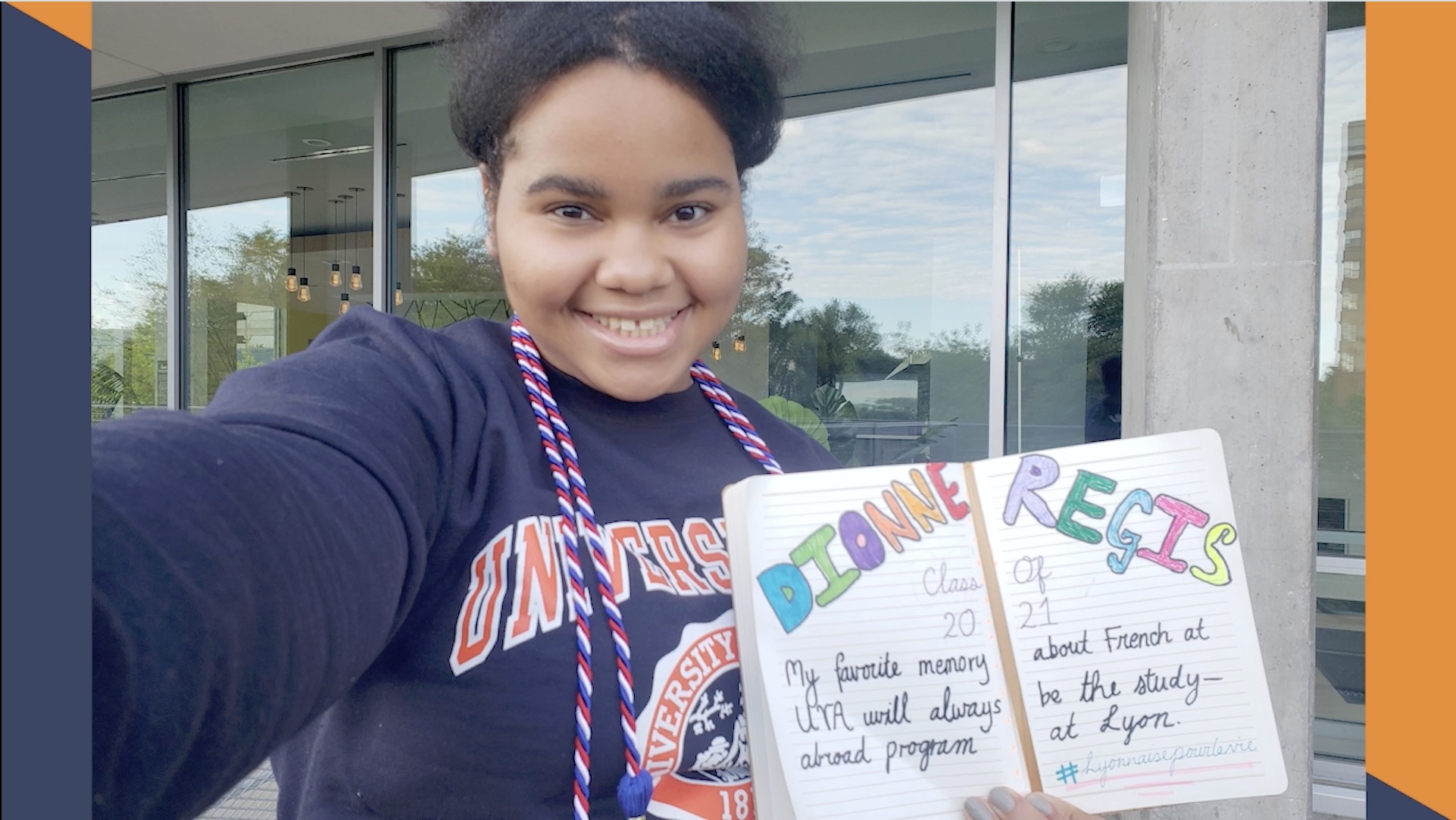 Dionne Regis graduating student class of 2021