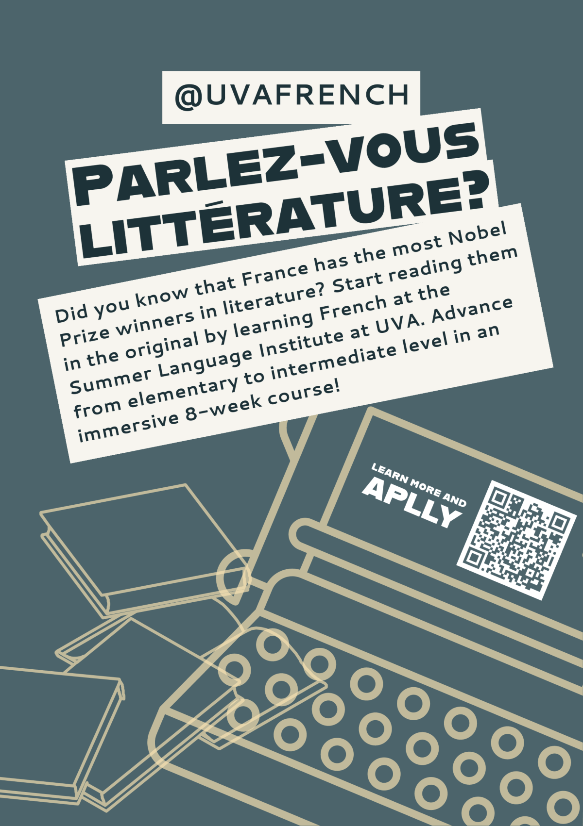 promo flyer for French SLI